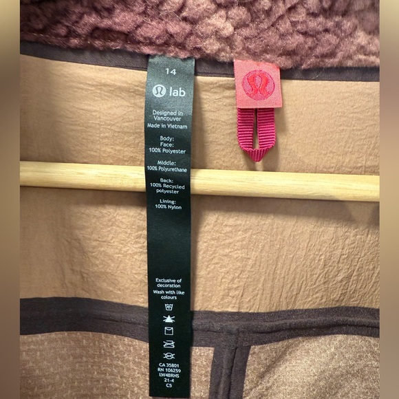 Lululemon Lab Textured Fleece Coat - Picture 11 of 12